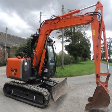 2009 HITACHI ZAXIS ZX70LC-3