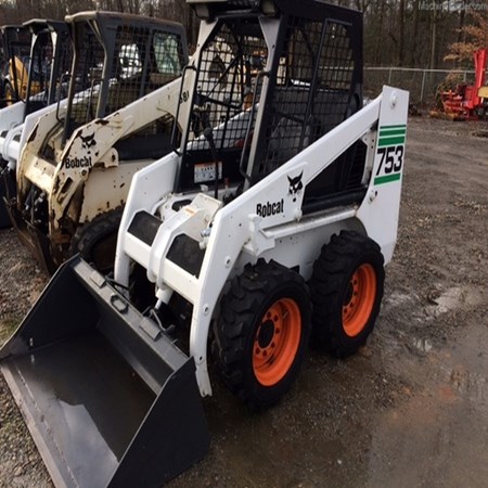 Used Skid Steer Loader - Bobcat 753F for Sale in Good Condition