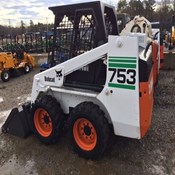 Used Skid Steer Loader - Bobcat 753F for Sale in Good Condition