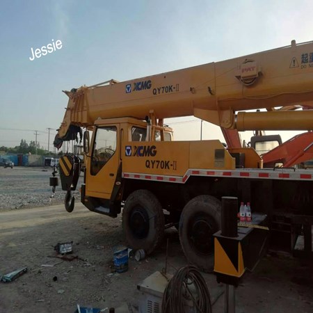 2014 XCMG QY70K-II Used Truck Crane 70 Ton in Good Working Condition