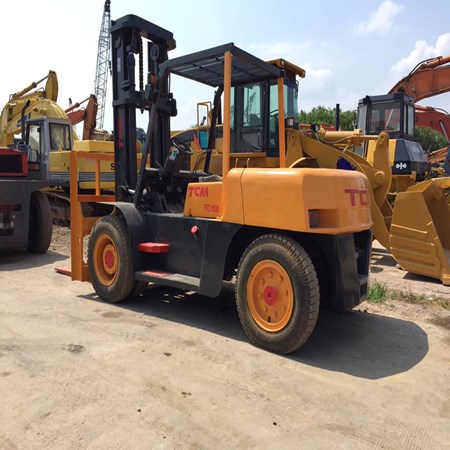 used TCM forklift 10 ton