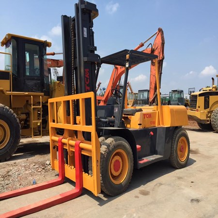 used TCM forklift 10 ton