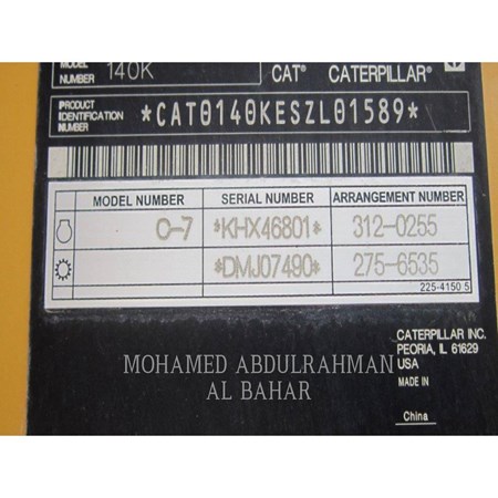 CATERPILLAR 140K Used Motor Grader for Sale