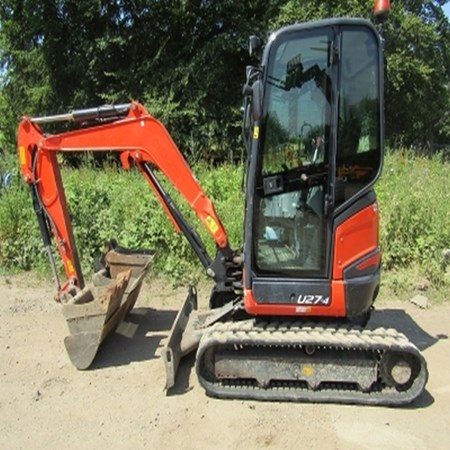 Used Kubota U27-4 Mini Crawler Excavator for Sale
