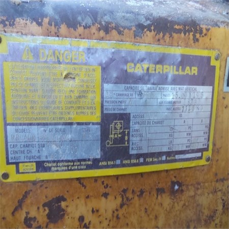 Caterpillar R80 Used Forklift for Sale