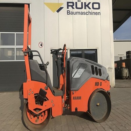 Used Hamm HD 8 VV Tandem Roller for Sale