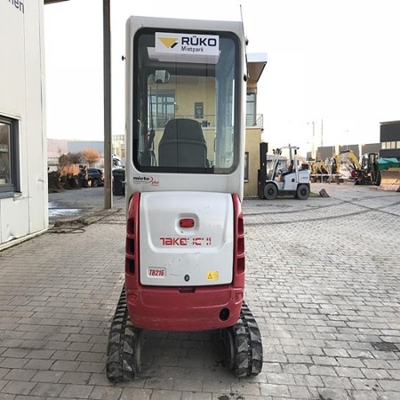 Used Takeuchi TB 216 Mini Excavator for Sale
