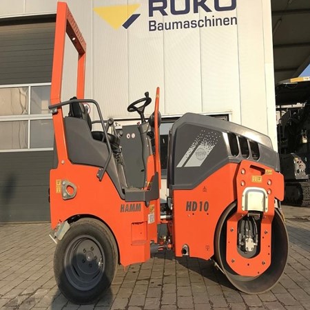 Used Hamm HD 10 VT Combination Roller for Sale