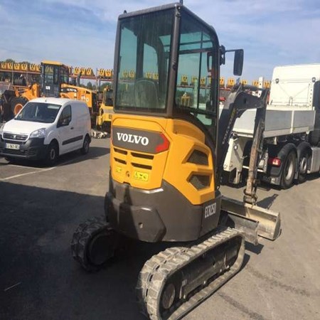 Used VOLVO ECR25D Mini Crawler Excavator for Sale