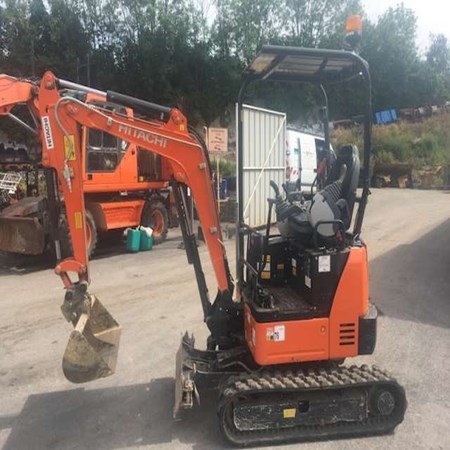 Used HITACHI ZX19-5A Mini Crawler Excavator for Sale