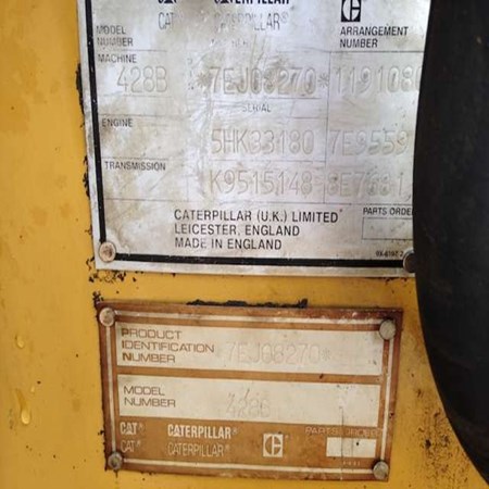 Used CATERPILLAR 428B loader Backhoe for sale