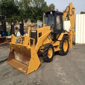 Used CATERPILLAR 428B loader Backhoe for sale