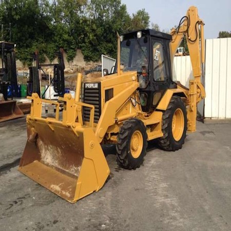 Used CATERPILLAR 428B loader Backhoe for sale