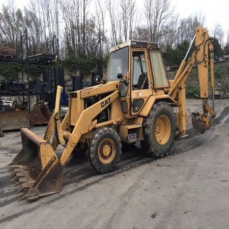 Used CATERPILLAR 428 loader Backhoe for sale