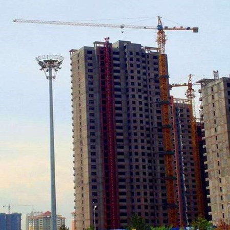 QTZ series hydraulic tower crane