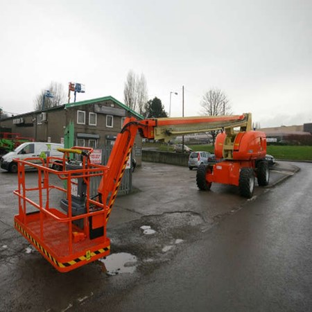 Used JLG 860 SJ Repainted Telescopic Lift - 2006 Year in Good Condition for Sale at Caldicot (UK)