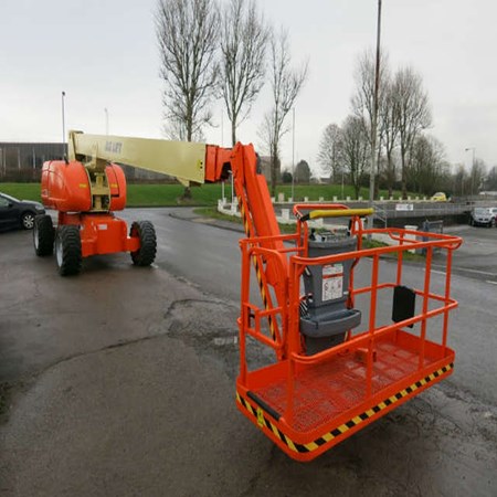 Used JLG 860 SJ Repainted Telescopic Lift - 2006 Year in Good Condition for Sale at Caldicot (UK)