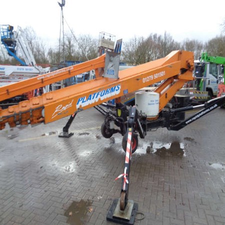 Used Falck Schmidt TS24 Spider Lift - 1991 Year, 4127 Hours for Sale at Caldicot (UK)