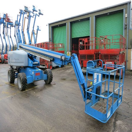 Used Lift  Genie S 65 RT 4x4 - 2007 Year, 3302 Hours for Sale at Caldicot (UK)