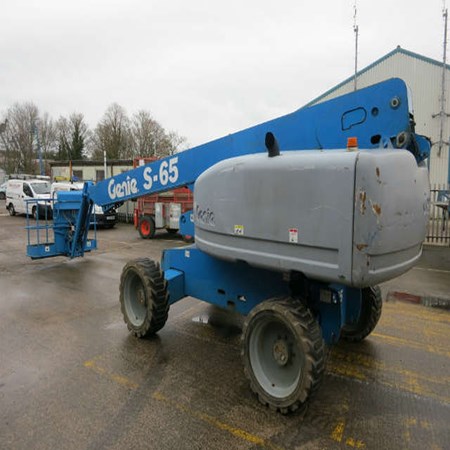 Used Lift  Genie S 65 RT 4x4 - 2007 Year, 3302 Hours for Sale at Caldicot (UK)