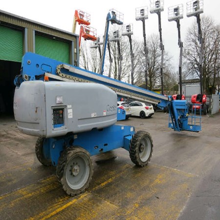 Used Lift  Genie S 65 RT 4x4 - 2007 Year, 3302 Hours for Sale at Caldicot (UK)