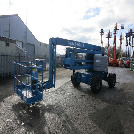 Good Condition Used Genie Z 60-34 4x4 Lift for sale - 2005 Year at Caldicot (UK)