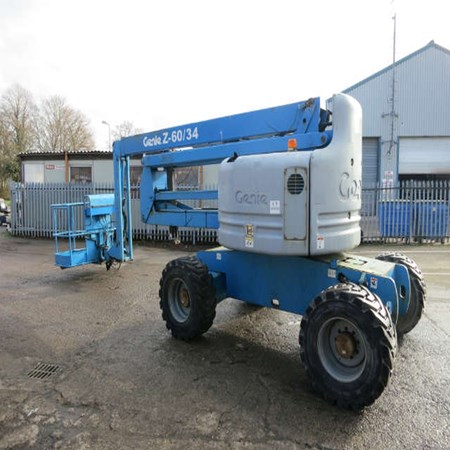 Good Condition Used Genie Z 60-34 4x4 Lift for sale - 2005 Year at Caldicot (UK)