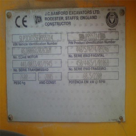 JCB 3CX Backhoe loader