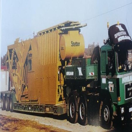 1- Unit of Used & Refurbished M 1 STETTER Mobile Concrete Batching Plant for Sale