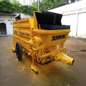 Used & Refurbished Stationary Concrete Pump - SCHWING BP 550HD-18 for Sale