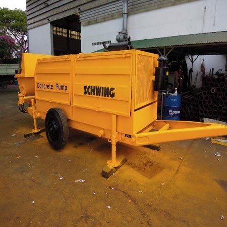 Used & Refurbished Stationary Concrete Pump - SCHWING BP 550HD-18 for Sale