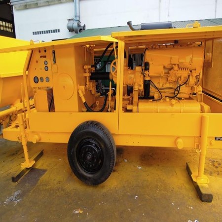 Used & Refurbished Stationary Concrete Pump - SCHWING BP 550HD-18 for Sale