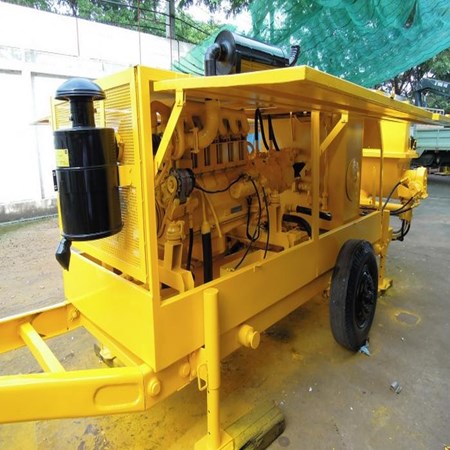 Used & Refurbished Stationary Concrete Pump - SCHWING BP 550HD-18 for Sale
