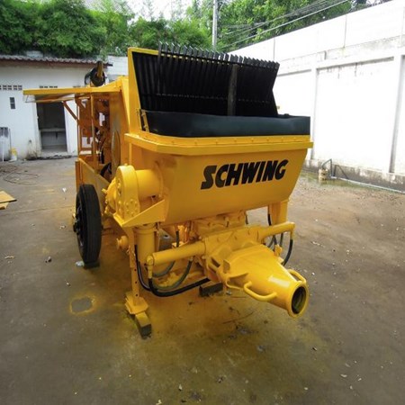 Used & Refurbished Stationary Concrete Pump - SCHWING BP 550HD-18 for Sale