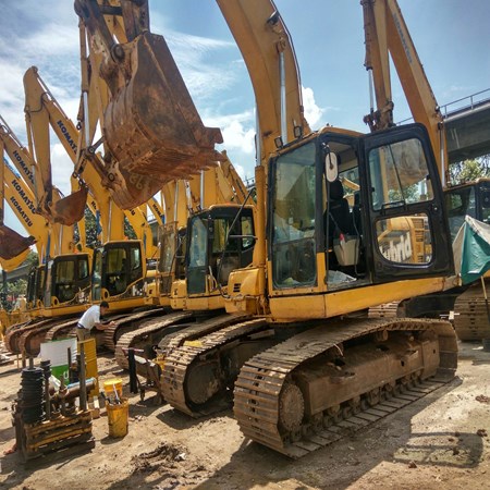 13 Units of Used Hybrid Komatsu HB205 & Hybrid Komatsu HB215 Excavator for Sale