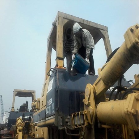 4 Units of Used Bulldozer - Komatsu D155A-2 for Sale