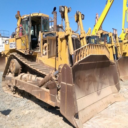 5 Units of Used CAT D8R Crawler Dozer for Sale