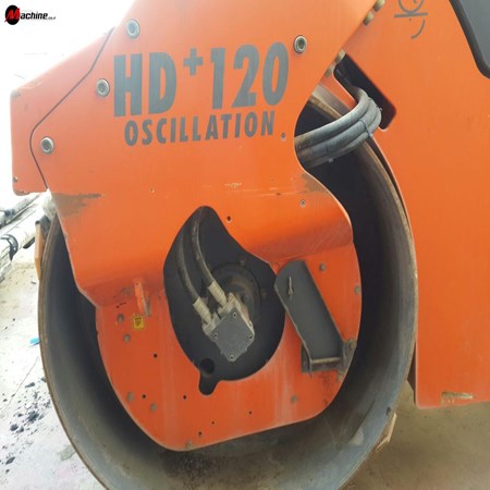 Hamm HD+120 Used Tandem Roller - Double Drum for Sale