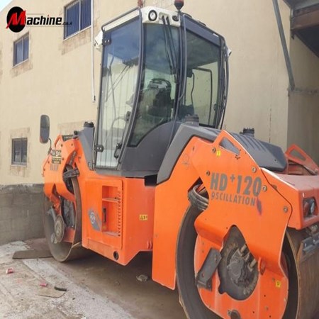 Hamm HD+120 Used Tandem Roller - Double Drum for Sale