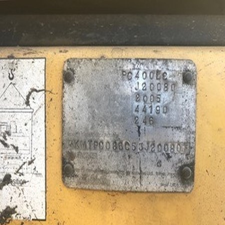 2005 Komatsu PC400 LC-7 Used Excavator for Sale