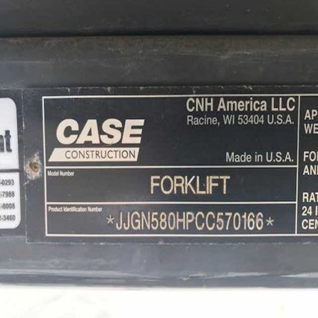 Year 2013 – CASE 586H Used Forklift for Sale