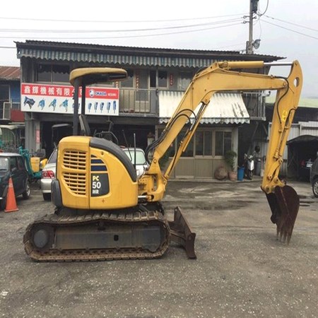 Used KOMATSU PC50MR-2 Mini Crawler Excavator for Sale