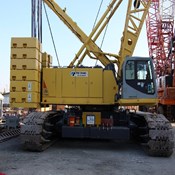 Used HITACHI SUMITOMO SCX2800-2 Crawler Crane for Sale