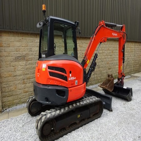 Kubota U55-4 Used Mini Excavator for Sale