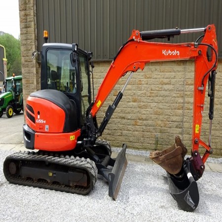 Kubota U55-4 Used Mini Excavator for Sale
