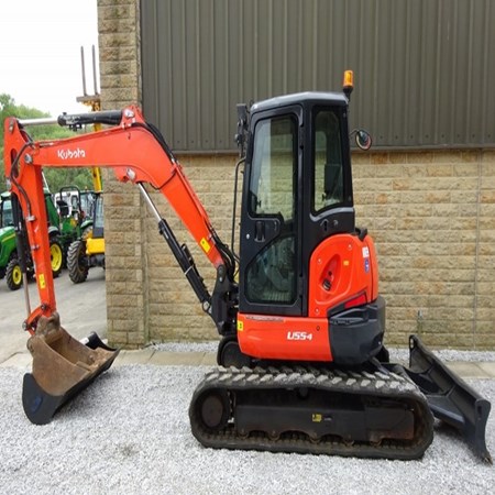 Kubota U55-4 Used Mini Excavator for Sale