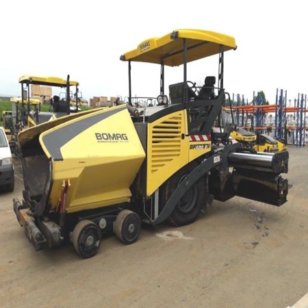 Used Paver BF 600 P HSE – BOMAG for Sale