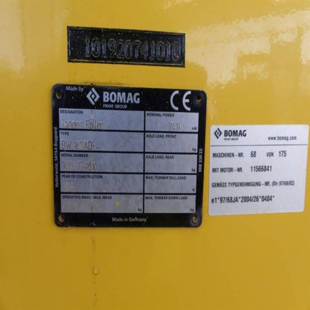 BOMAG – 2014 – 161 AD-4 Flex Used Roller for Sale