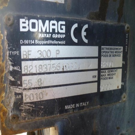 Used BOMAG BF 300 P S 340 TV Paver for Sale
