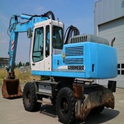 Used LIEBHERR A924B Wheel Excavator for Sale